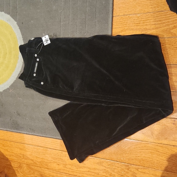 VINTAGE AUTHENTIC D&G Velour Stretch Pant - Picture 5 of 5